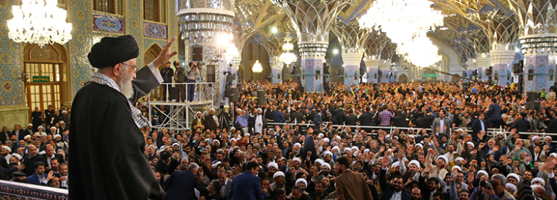 بیانات مقام معظم رهبری (مد ظله العالی) در دیدار زائران در مشهد مقدس، ۱ فروردین 1396